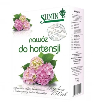 Sumin Nawóz do hortensji 1 kg optymalny skład