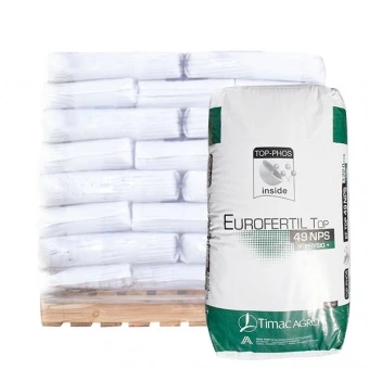 Timac Eurofertil Top 49 NPS (TOP-PHOS) CaCO3 52%, P2O5 22%, SO3 24%, N 3%, B 0,15% worki 50KG - 1 TONA