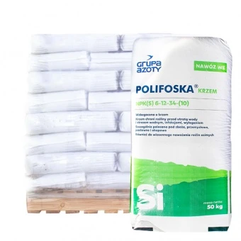Polifoska Krzem 6-12-34 worki 50KG - 1 TONA