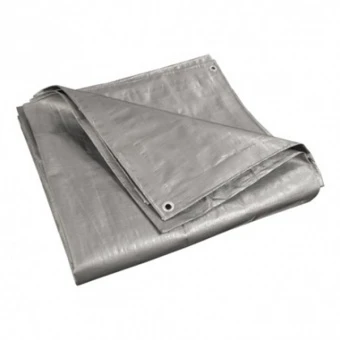 Plandeka 6x12 Srebrna