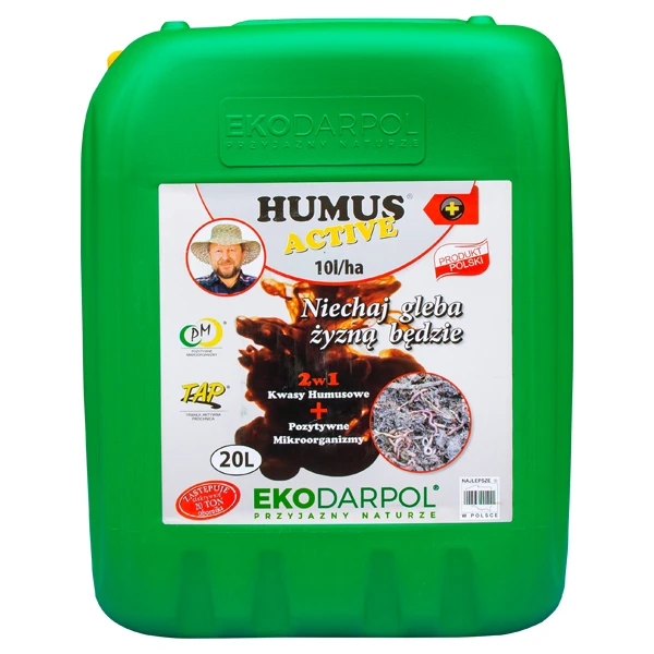 HUMUS ACTIVE PLUS (NOWY) 20L 2 x mocniejszy