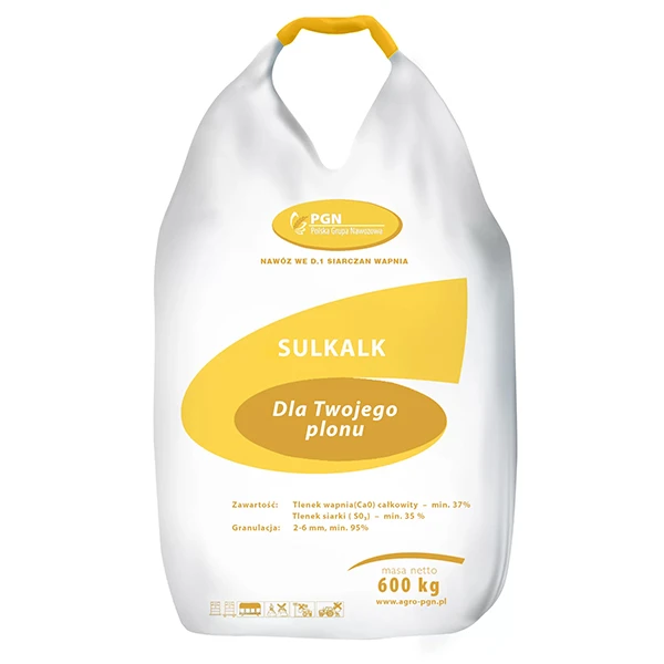 Siarczan Wapnia Sulkalk CaO 37%, S 14%  Big Bag 600 kg