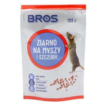 Trutka ziarno na myszy i szczury Bros 100 g