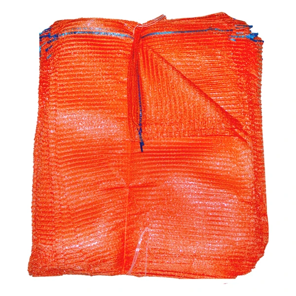 Worki Raszlowe 15KG do cebuli Lenko (60x40 SZEROKIE) 100 sztuk – POMARAŃCZOWE (ORANGE)