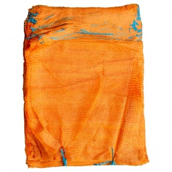 Worki Raszlowe 25KG do cebuli China 100 sztuk – POMARAŃCZOWE (ORANGE)