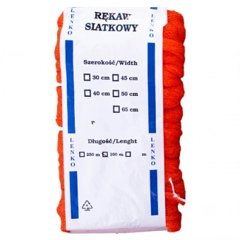 RĘKAW DZIANY 30x100MB DO CEBULI LENKO - ORANGE