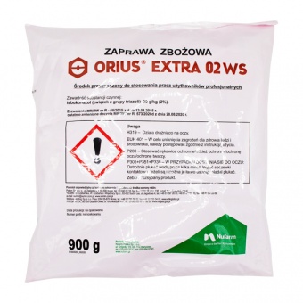 Zaprawa zbożowa Orius Extra 02 WS 0,9 KG