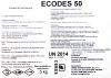 ECODES 50 - czyszczenie instalacji nawodnieniowych 5KG