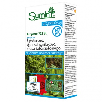 Proplant 722 SL 100ML Sumin - zwalcza choroby w iglakach i roślinach ozdobnych