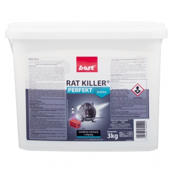 Rat Killer Perfekt Kostka (BRODITEC WB 50F) 3KG