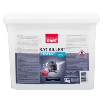 Rat Killer Perfekt Kostka (BRODITEC WB 50F) Best-Pest 3 kg