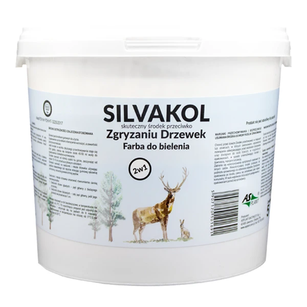 SILVAKOL 5KG ochrona obgryzanie drzew SARNY ZAJĄCE