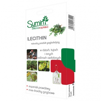 SUMIN LECITHIN 6G zwalcza choroby róż, tui i innych roślin ozdobnych