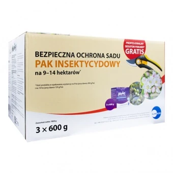 Mospilan 20 SP 3 x 600G pakiet SAD – Pak Insektycydowy nowa etykieta