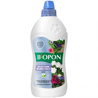 BIOPON NAWÓZ DO ROŚLIN OZDOBNYCH NA OKRES SUSZY 1L