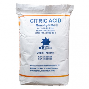Kwas cytrynowy jednowodny / Citric acid monohydrate 25KG