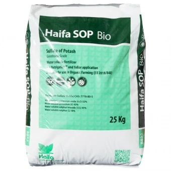 HAIFA SOP BIO Siarczan Potasu 0-0-52.5 25KG