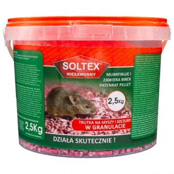 SOLTEX granulat na myszy i szczury 2,5kg