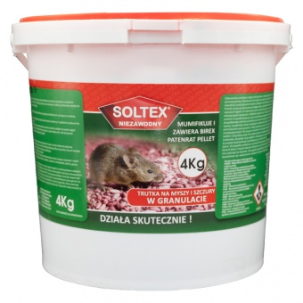 SOLTEX granulat na myszy i szczury 4kg