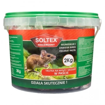 Pasta na myszy i szczury Escarat Pasta 2 kg Soltex