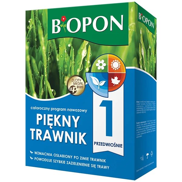 BIOPON PIĘKNY TRAWNIK PRZEDWIOŚNIE 2KG