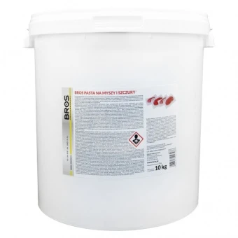 BROS PASTA MYSZ/SZCZ 10KG BROMADIOLONE