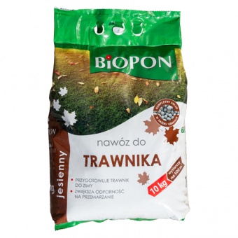 Nawóz Trawnik Jesień 10KG Biopon - granulat