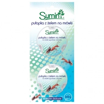 SUMIN PUŁAPKA Z ŻELEM NA MRÓWKI 10G A - 2 SZT. ZESTAW