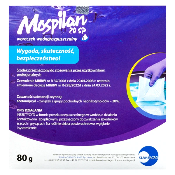 Mospilan 20 SP 80G Sumi Agro