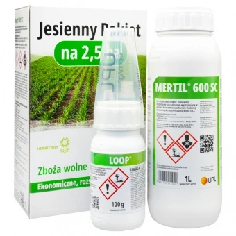 PAKIET JESIENNY (Mertil 600 SC 1L + Loop 0,1KG) 