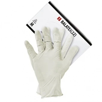 Rękawice Latex-pudrowe Ralatex r.S