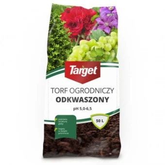 Podłoże Torf Odkwaszony 50L Target