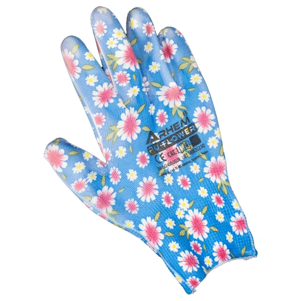 Rękawice Poliuretanowe Flower rozmiar 6