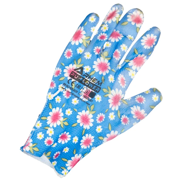 Rękawice Poliuretanowe Flower rozmiar 6