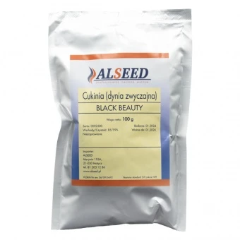  Dynia Zwyczajna - Cukinia Black Beauty Nasiona 100 g