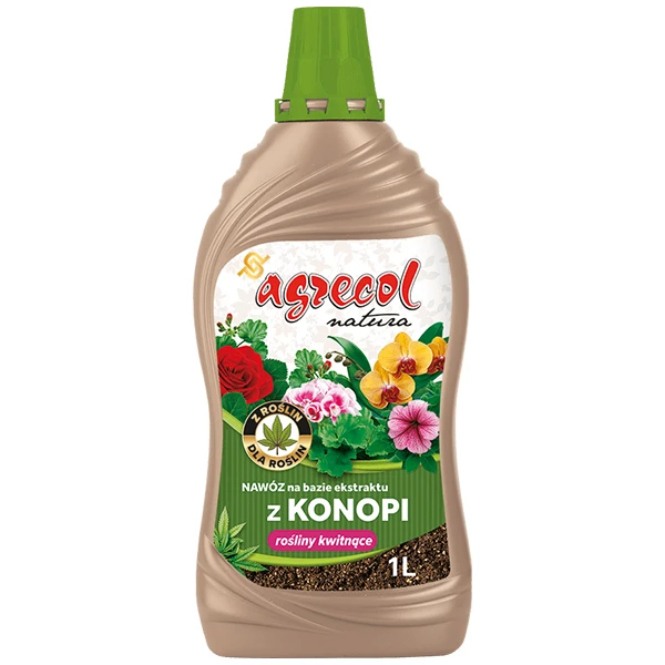 Nawóz na Bazie Ekstraktu z Konopi do Roślin Kwitnących 1L