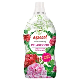 Nawóz Mineralny do Pelargonii i Innych Roślin Balkonowych 1L