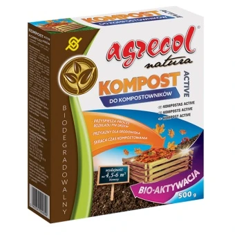 Kompost Active do kompostowników 500G