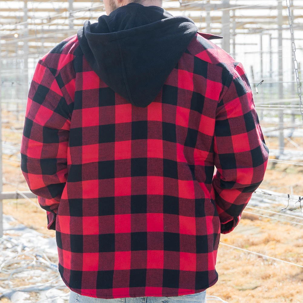 Koszula ocieplana z kapturem WINHOOD rozm. M