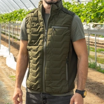 Bezrękawnik ciemnozielony RENDER rozm. M 