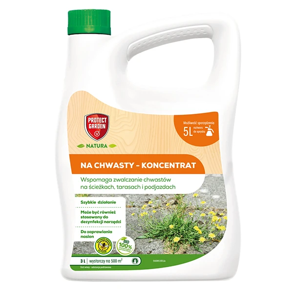 Koncentrat na Chwasty Ekologiczny – Protect Garden Natura 3L