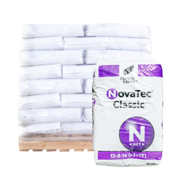 NovaTec Classic 12-8-16  Mg-3, S-10  B, Fe, Zn 25KG