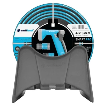 Zestaw zraszający Smart Pro ATS 1/2 cala 20 m + wieszak na wąż Cellfast