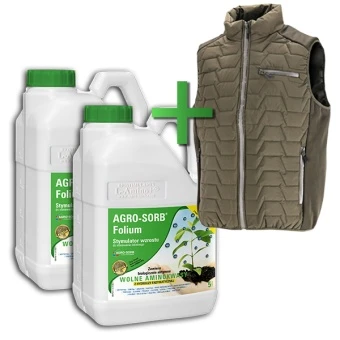 AGRO-SORB FOLIUM 2x5L + Bezrękawnik ocieplany RENDER rozm. M gratis 