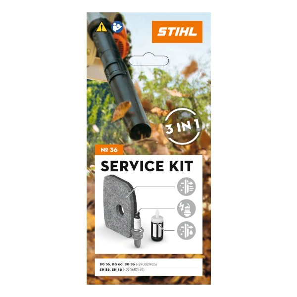 Zestaw serwisowy Stihl nr.36 do dmuchaw i odkurzaczy  BG56/66/86 SH56/86