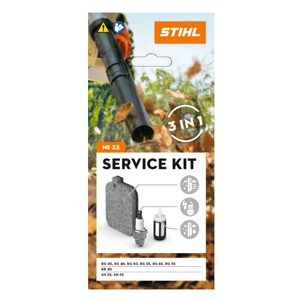Zestaw serwisowy Stihl nr.33 do dmuchaw i odkurzaczy BG45/85 SH55/85