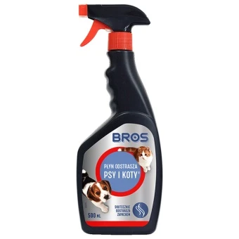 BROS PŁYN ODSTRASZAJĄCY PSY I KOTY 500ML