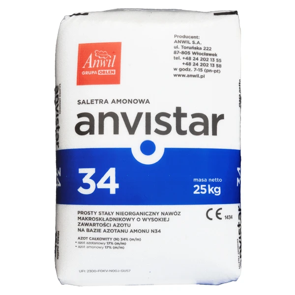 Saletra Amonowa Anvistar 1 tona (40x25kg)
