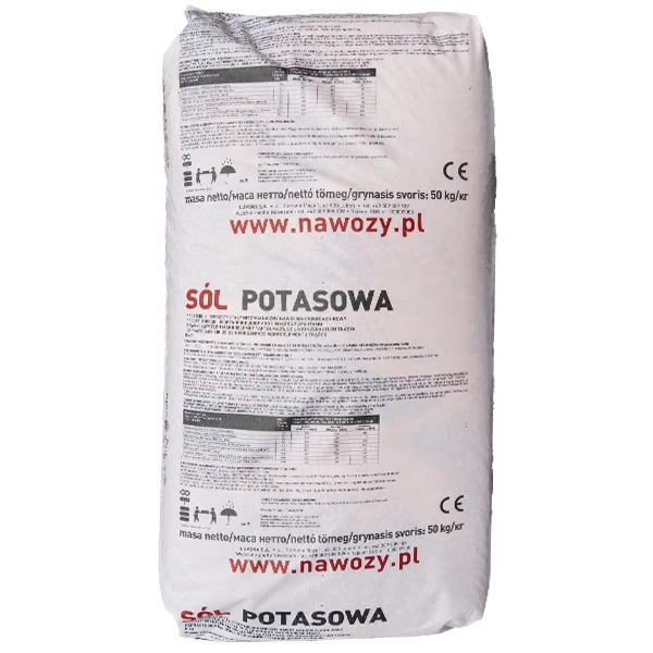 Sól Potasowa 60%  (20x50 kg) 1 tona 