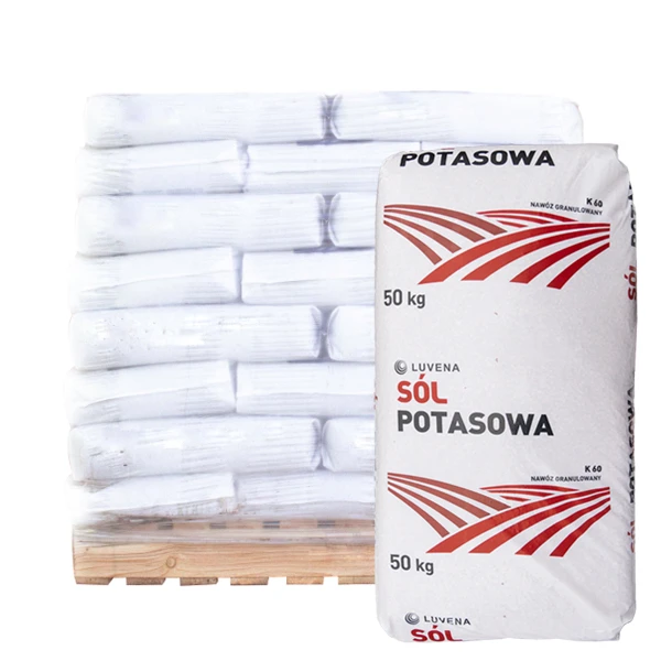 Sól Potasowa 60%  (20x50 kg) 1 tona 